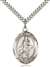 St. Cornelius Medal<br/>7325 Oval, Sterling Silver