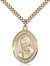 St. Luigi Orione Medal<br/>7326 Oval, Gold Filled