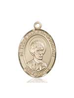 St. Louis Marie de Montfort Medal<br/>7330 Oval, 14kt Gold