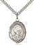St. Louis Marie de Montfort Medal<br/>7330 Oval, Sterling Silver