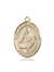 St. Catherine of Sweden Medal<br/>7336 Oval, 14kt Gold