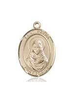 St. Rafka Medal<br/>7338 Oval, 14kt Gold