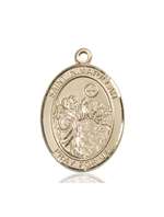St. Nimatullah Medal<br/>7339 Oval, 14kt Gold