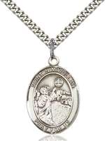 St. Nimatullah Medal<br/>7339 Oval, Sterling Silver