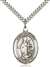 St. Clement Medal<br/>7340 Oval, Sterling Silver