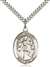 St. Felicity Medal<br/>7341 Oval, Sterling Silver