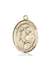 St. Dunstan Medal<br/>7355 Oval, 14kt Gold