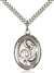 St. Paula Medal<br/>7359 Oval, Sterling Silver