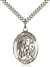 St. Polycarp of Smyrna Medal<br/>7363 Oval, Sterling Silver