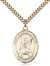 St. Frances Of Rome Medal<br/>7365 Oval, Gold Filled