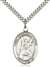 St. Frances of Rome Medal<br/>7365 Oval, Sterling Silver