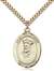 St. Philip Neri Medal<br/>7369 Oval, Gold Filled
