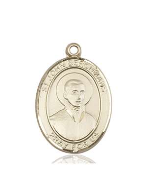 St. John Berchmans Medal<br/>7370 Oval, 14kt Gold