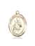 St. Simon Medal<br/>7375 Oval, 14kt Gold