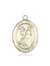 St. Rocco Medal<br/>7377 Oval, 14kt Gold
