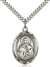 St. Marina Medal<br/>7379 Oval, Sterling Silver