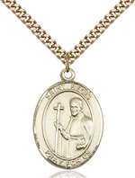 St. Regis Medal<br/>7380 Oval, Gold Filled