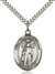 St. Ivo Medal<br/>7384 Oval, Sterling Silver