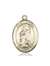 St. Drogo Medal<br/>7386 Oval, 14kt Gold