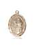 St. Jacob of Nisibis Medal<br/>7392 Oval, 14kt Gold