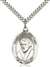 St. Peter Canisius Medal<br/>7393 Oval, Sterling Silver