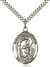 St. Paul the Hermit Medal<br/>7394 Oval, Sterling Silver