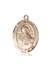 St. Daria Medal<br/>7396 Oval, 14kt Gold