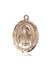 St. Peter Chanel Medal<br/>7397 Oval, 14kt Gold