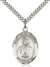 St. Peter Chanel Medal<br/>7397 Oval, Sterling Silver