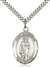 St. Nathanael Medal<br/>7398 Oval, Sterling Silver