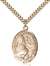 Venerable Jeanne Chezard de Matel Medal<br/>7401 Oval, Gold Filled