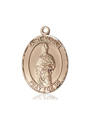 St. Eligius Medal<br/>7402 Oval, 14kt Gold