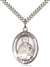 St. Gerald Medal<br/>7404 Oval, Sterling Silver