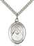 St. Alphonsa Medal<br/>7406 Oval, Sterling Silver