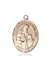 St. Margaret of Scotland Medal<br/>7407 Oval, 14kt Gold