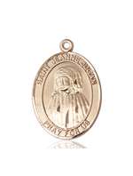 St. Jeanne Jugan Medal<br/>7409 Oval, 14kt Gold