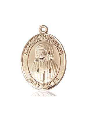 St. Jeanne Jugan Medal<br/>7409 Oval, 14kt Gold