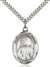 St. Jeanne Jugan Medal<br/>7409 Oval, Sterling Silver