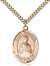St. Winifred of Wales Medal<br/>7419 Oval, Gold Filled