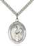 St. Margaret Mary Alacoque Medal<br/>7420 Oval, Sterling Silver