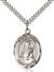 St. Lucy Medal<br/>7422 Oval, Sterling Silver