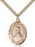 St. Andre Bessette Medal<br/>7424 Oval, Gold Filled