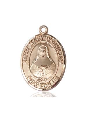 St. Mary Mackillop Medal<br/>7425 Oval, 14kt Gold