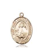 St. Maria Bertilla Boscardin Medal<br/>7428 Oval, 14kt Gold