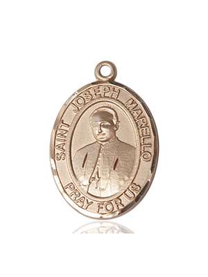 St. Joseph Marello Medal<br/>7430 Oval, 14kt Gold