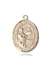 St. Claude de la Colombiere Medal<br/>7432 Oval, 14kt Gold