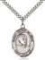 St. Peter Claver Medal<br/>7442 Oval, Sterling Silver