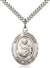 St. Norbert of Xanten Medal<br/>7447 Oval, Sterling Silver