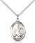 St. Andrew the Apostle Medal<br/>8000 Oval, Sterling Silver