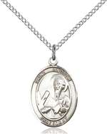 St. Andrew the Apostle Medal<br/>8000 Oval, Sterling Silver